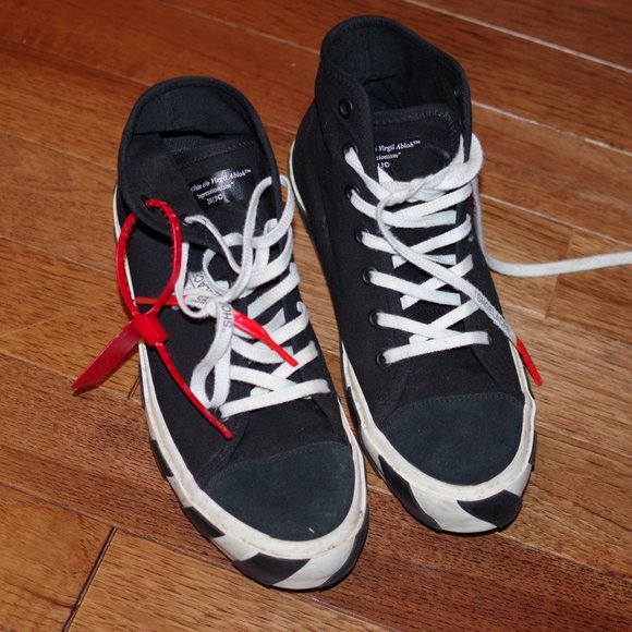 OFF-WHITE  black keds Men\'s sneakers 2013 Size 43/ 10 main image 6